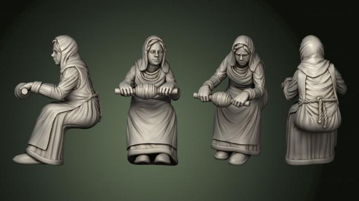 Figurines of people (STKH_0797) 3D model for CNC machine