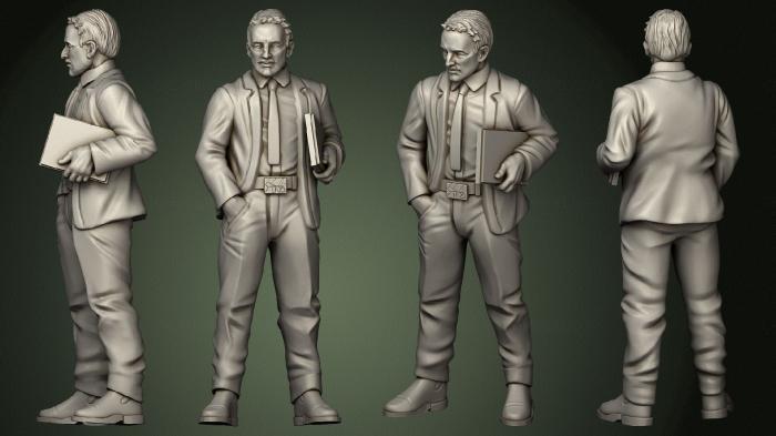 Figurines of people (STKH_0812) 3D model for CNC machine