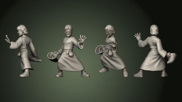 Figurines of people (STKH_0845) 3D model for CNC machine