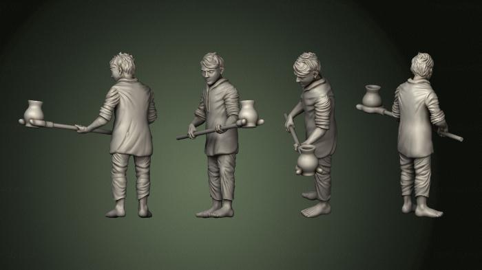 Figurines of people (STKH_0849) 3D model for CNC machine