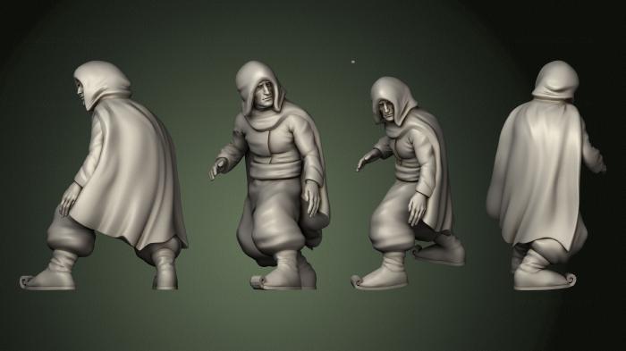 Figurines of people (STKH_0887) 3D model for CNC machine