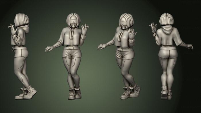 Figurines of people (STKH_0938) 3D model for CNC machine