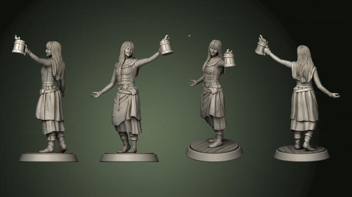 Figurines of people (STKH_0944) 3D model for CNC machine