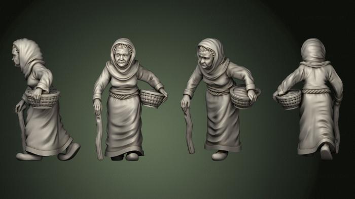 Figurines of people (STKH_0946) 3D model for CNC machine