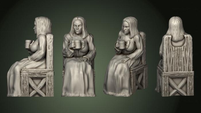 Figurines of people (STKH_0953) 3D model for CNC machine