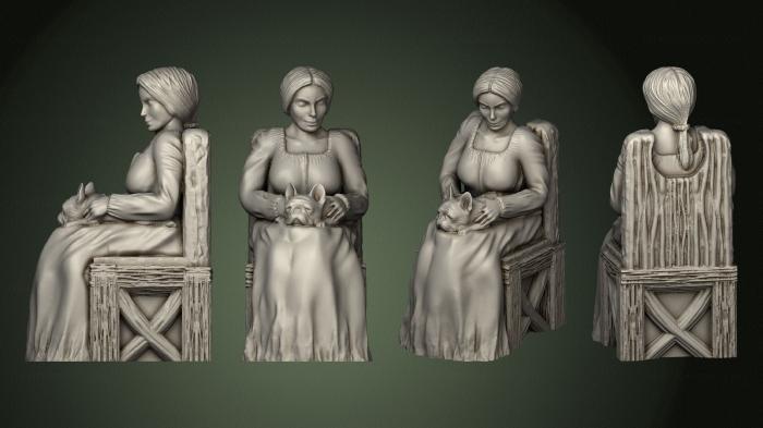 Figurines of people (STKH_0956) 3D model for CNC machine