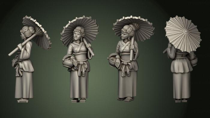 Figurines of people (STKH_1003) 3D model for CNC machine