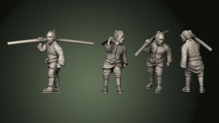 Figurines of people (STKH_1007) 3D model for CNC machine