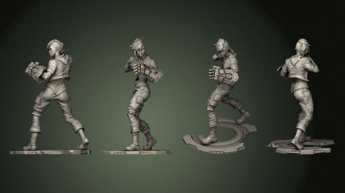 Figurines of people (STKH_1008) 3D model for CNC machine