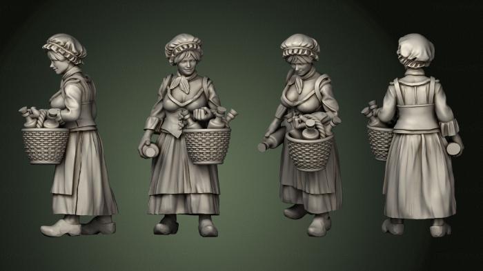 Figurines of people (STKH_1076) 3D model for CNC machine