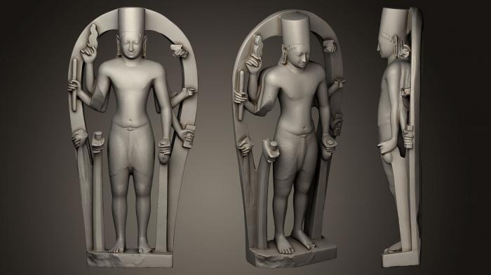 Indian sculptures (STKI_0081) 3D model for CNC machine