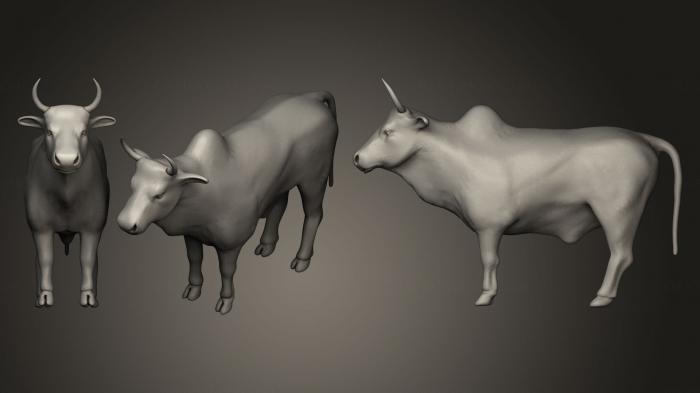 Animal figurines (STKJ_0178) 3D model for CNC machine