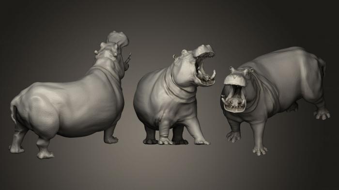 Animal figurines (STKJ_0188) 3D model for CNC machine