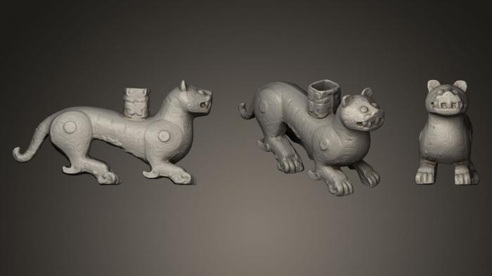 Animal figurines (STKJ_0198) 3D model for CNC machine