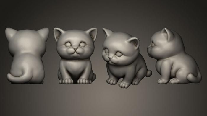 Animal figurines (STKJ_0212) 3D model for CNC machine