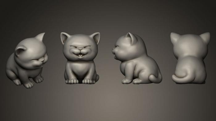 Animal figurines (STKJ_0213) 3D model for CNC machine