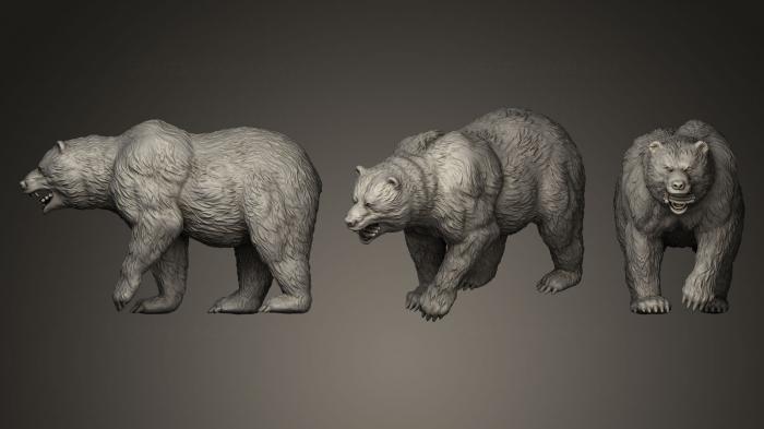 Animal figurines (STKJ_0215) 3D model for CNC machine