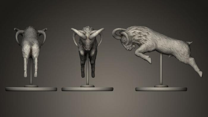 Animal figurines (STKJ_0216) 3D model for CNC machine