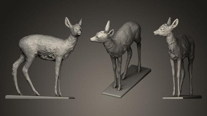 Animal figurines (STKJ_0221) 3D model for CNC machine