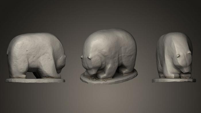 Animal figurines (STKJ_0308) 3D model for CNC machine