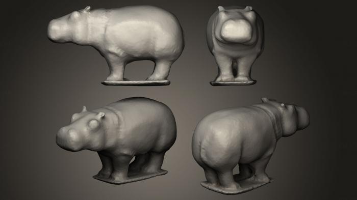 Animal figurines (STKJ_0315) 3D model for CNC machine