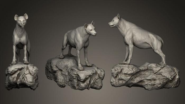 Animal figurines (STKJ_0324) 3D model for CNC machine