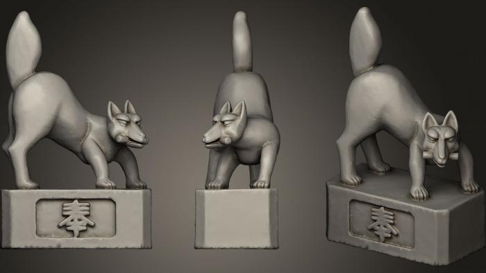 Animal figurines (STKJ_0335) 3D model for CNC machine