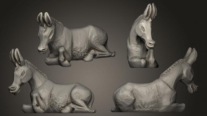 Animal figurines (STKJ_0368) 3D model for CNC machine