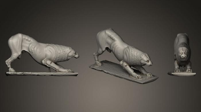 Animal figurines (STKJ_0372) 3D model for CNC machine