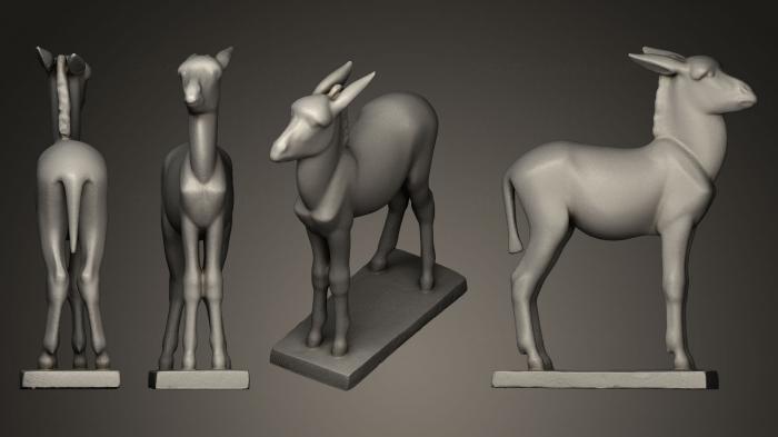 Animal figurines (STKJ_0375) 3D model for CNC machine