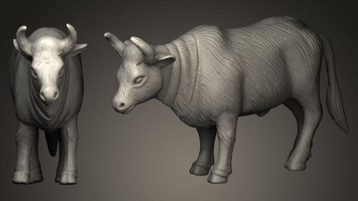 Animal figurines (STKJ_0395) 3D model for CNC machine