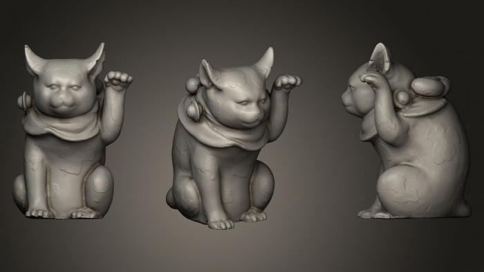 Animal figurines (STKJ_0401) 3D model for CNC machine