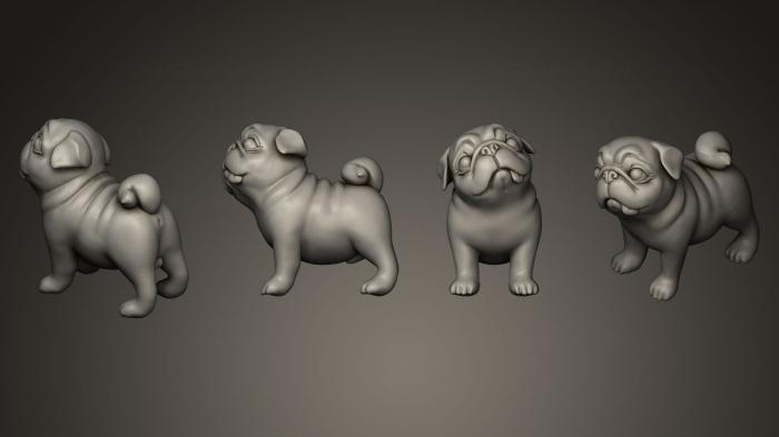 Animal figurines (STKJ_0406) 3D model for CNC machine