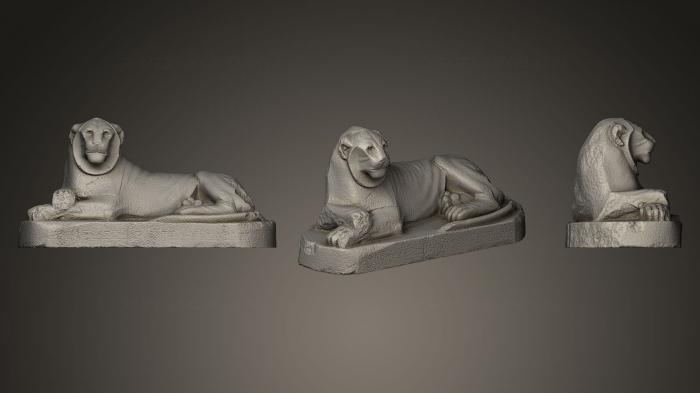 Animal figurines (STKJ_0418) 3D model for CNC machine