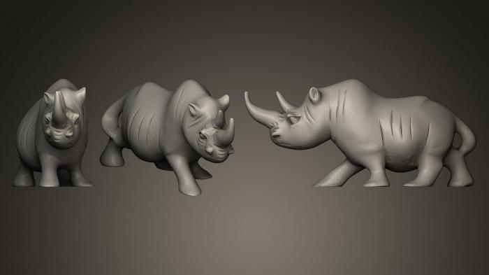 Animal figurines (STKJ_0422) 3D model for CNC machine