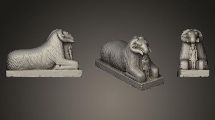 Animal figurines (STKJ_0445) 3D model for CNC machine