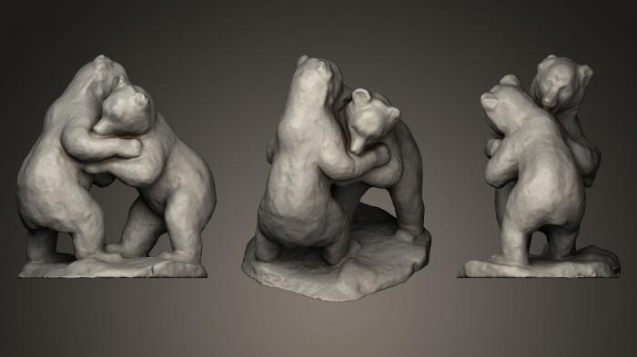 Animal figurines (STKJ_0470) 3D model for CNC machine