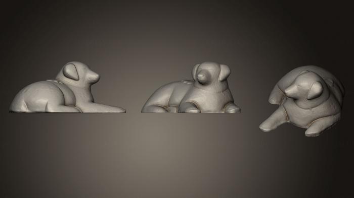 Animal figurines (STKJ_0530) 3D model for CNC machine