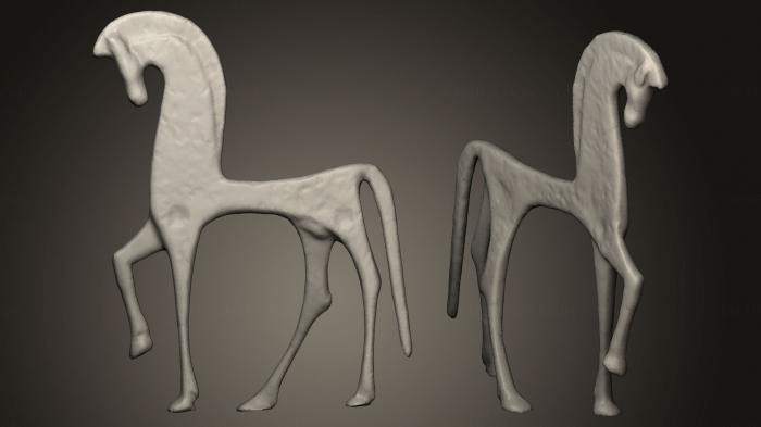 Animal figurines (STKJ_0540) 3D model for CNC machine