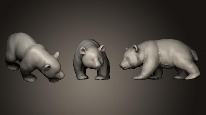 Animal figurines (STKJ_0548) 3D model for CNC machine