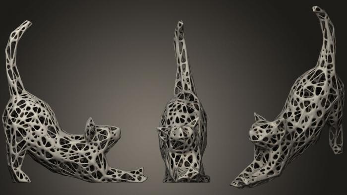 Animal figurines (STKJ_0805) 3D model for CNC machine