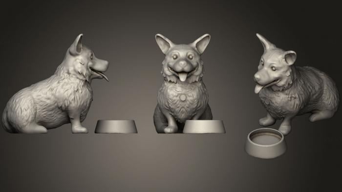 Animal figurines (STKJ_0849) 3D model for CNC machine