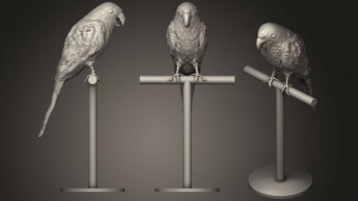 Animal figurines (STKJ_1257) 3D model for CNC machine