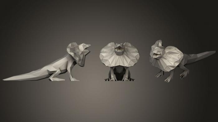 Animal figurines (STKJ_1330) 3D model for CNC machine