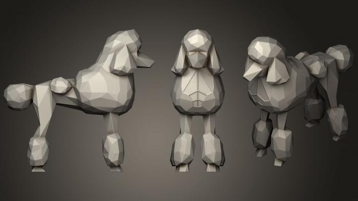 Animal figurines (STKJ_1350) 3D model for CNC machine