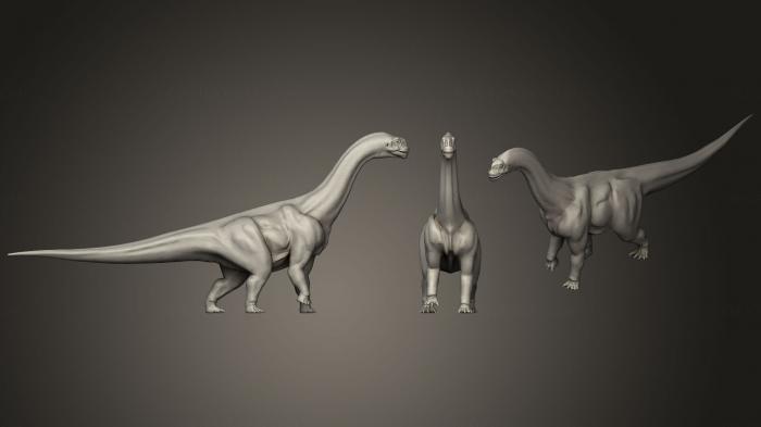 Animal figurines (STKJ_1763) 3D model for CNC machine