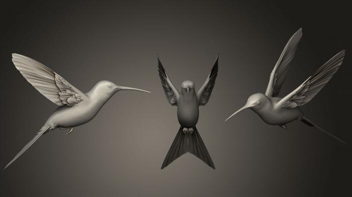 Animal figurines (STKJ_1802) 3D model for CNC machine