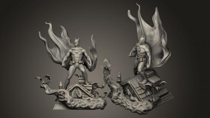 Figurines heroes, monsters and demons (STKM_0007) 3D model for CNC machine