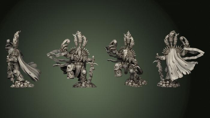 Figurines heroes, monsters and demons (STKM_8411) 3D model for CNC machine