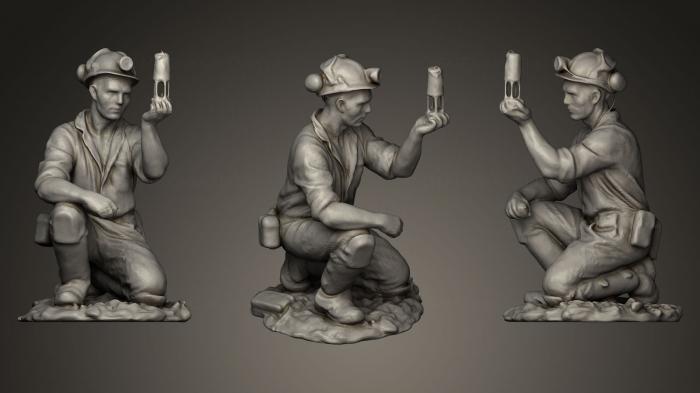 Military figurines (STKW_0078) 3D model for CNC machine